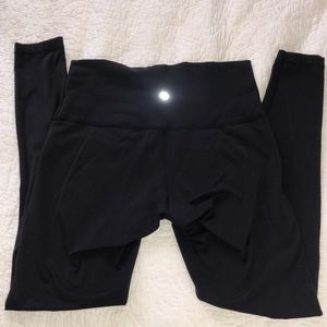 Black lululemon Under Wunders